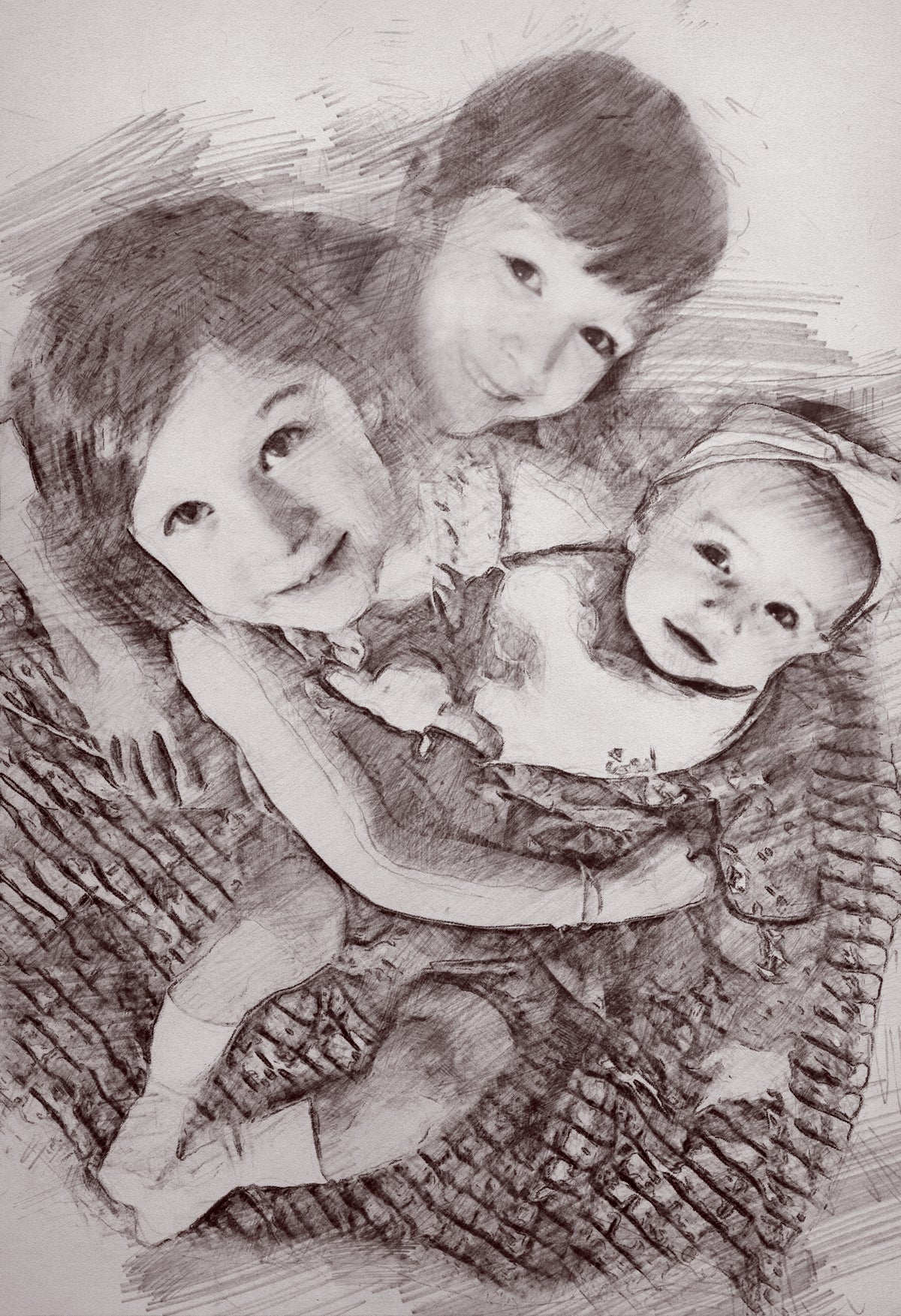 Portrait Rough Pages Shop Art Styles – Coffee.Black.